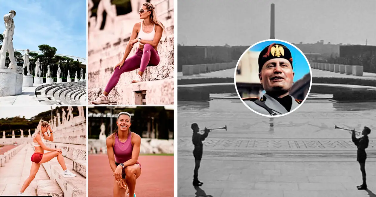 «Бігаємо під наглядом античних статуй». Українські легкоатлетки потренувалися на стадіоні, збудованому при Муссоліні під ОІ-1940