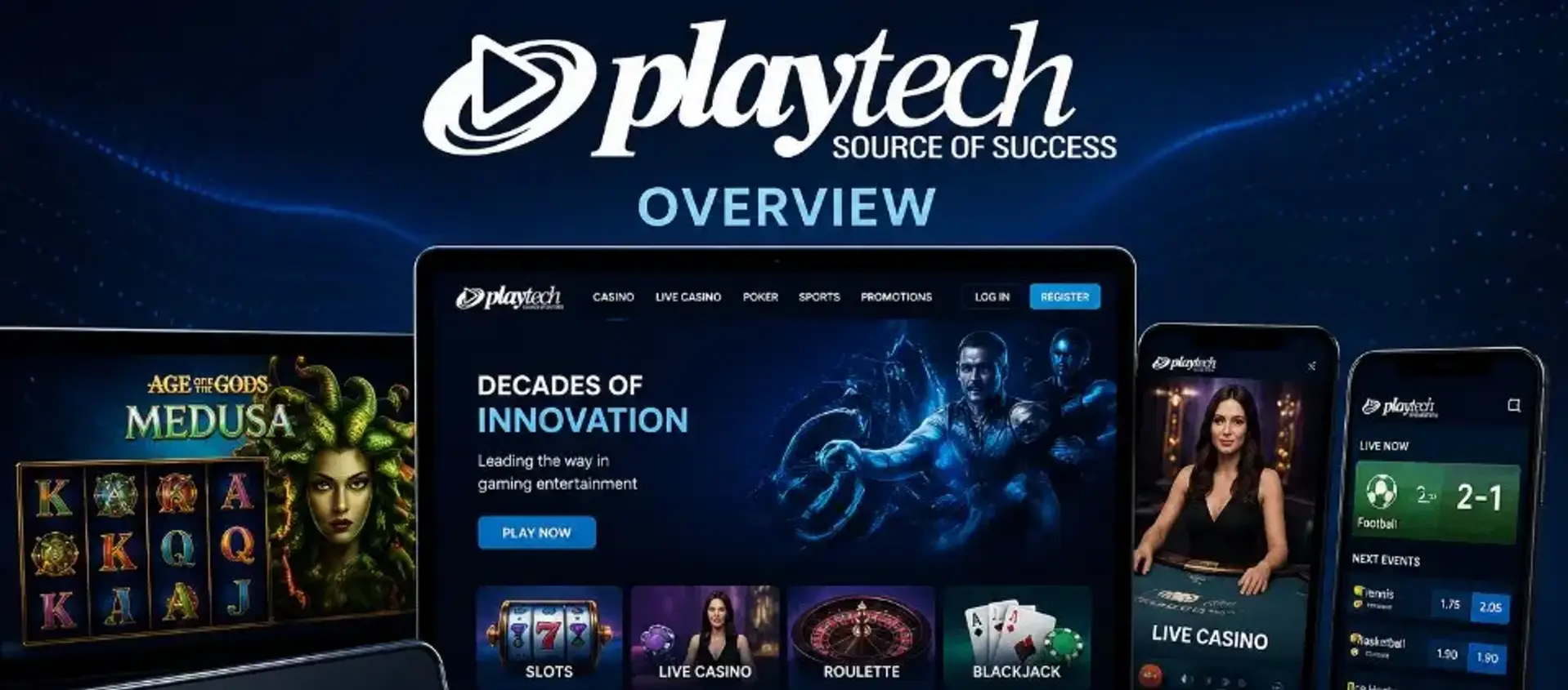 Огляд провайдера Playtech