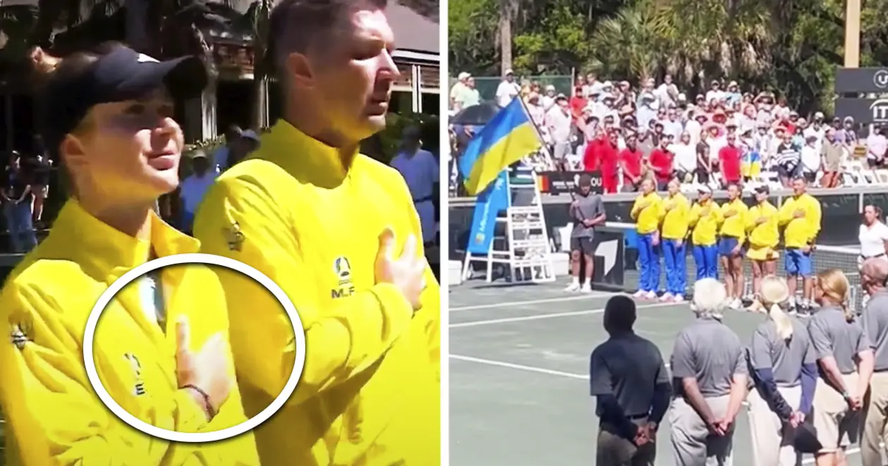 Мурахи! У США пролунав гімн України перед матчем жіночої тенісної збірної на Кубку Біллі Джин Кінг