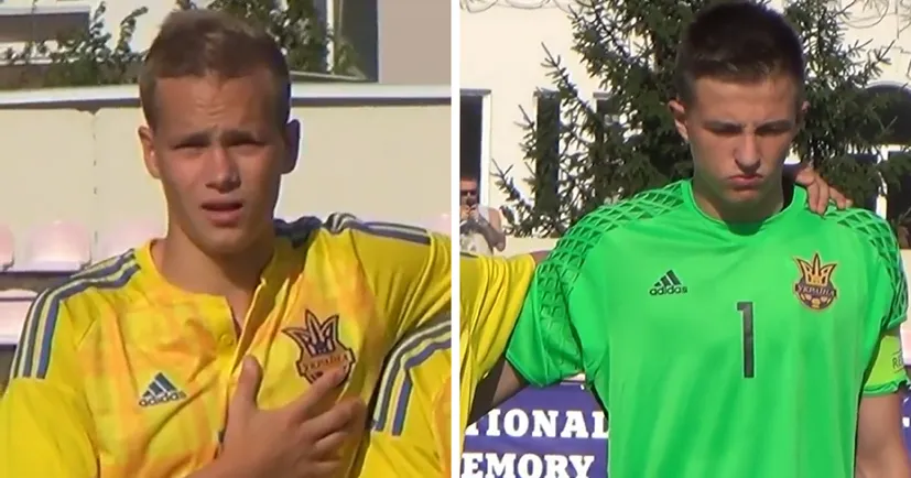 Трубін згадав, як разом з Мудриком грав за збірну України U-17 на стадіоні в Бучі