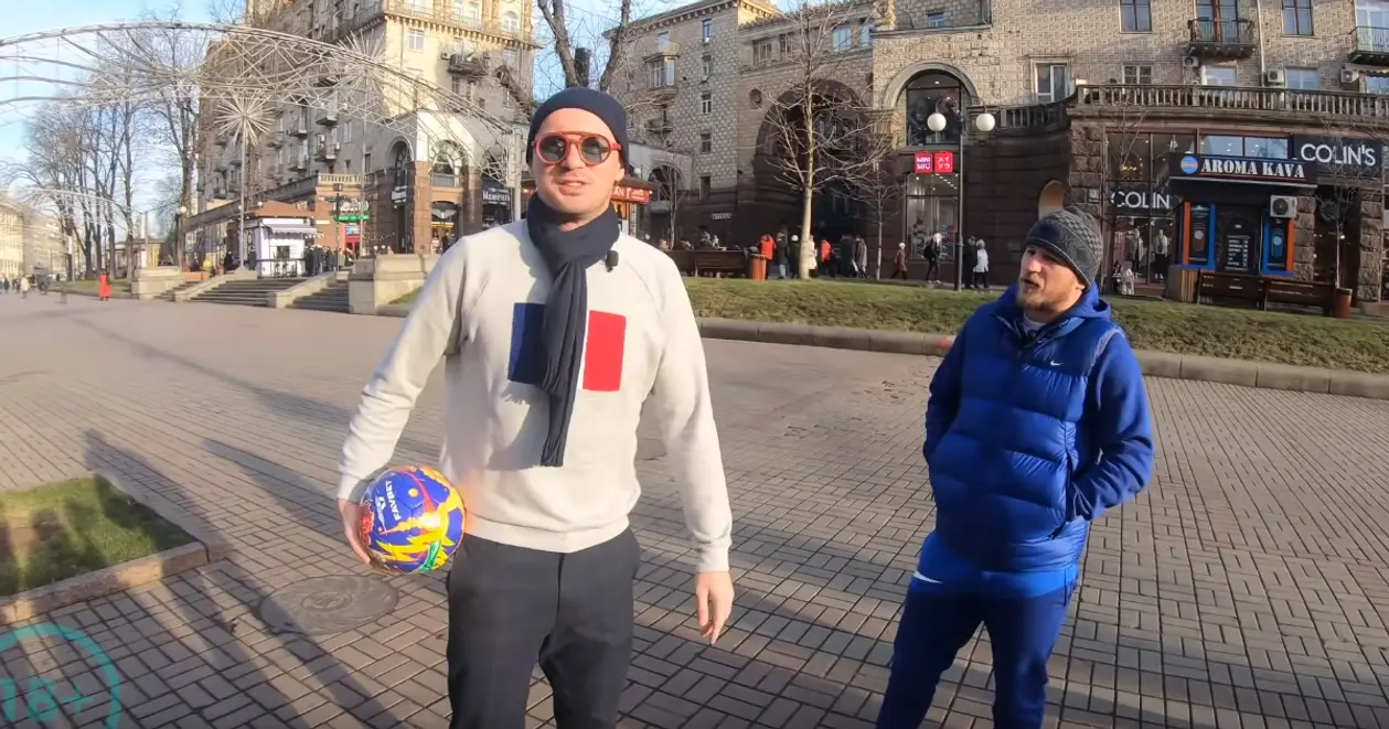 «Мы с кентом решили вернуть большой футбол на улицы Киева». Миля выпустил новое видео