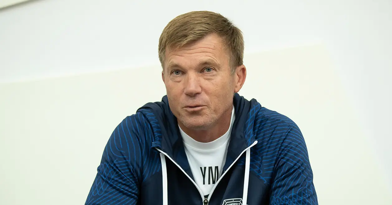 ЮРІЙ МАКСИМОВ: "Дніпро-1 — це сильна команда, яка вже встигла зробити собі ім’я"