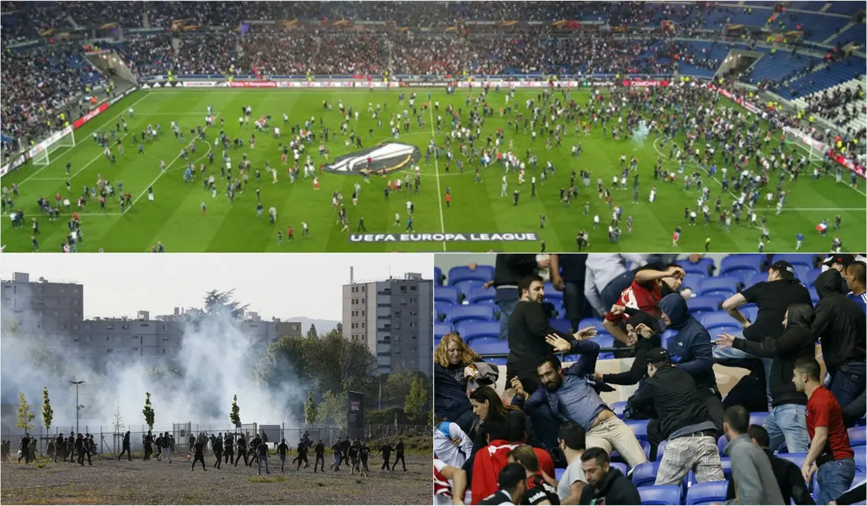 Фанаты «Бешикташа» снова устроили беспорядки на матче еврокубков