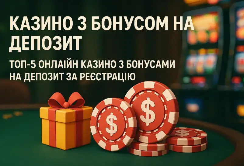 Казино с бонусом на депозит. Топ-5 онлайн казино с бонусами на депозит за регистрацию