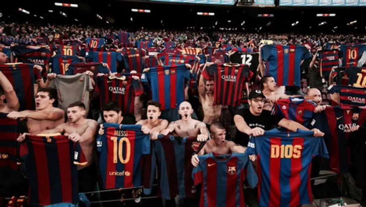 Фанаты «Барселоны» теперь празднуют голы в стиле Месси