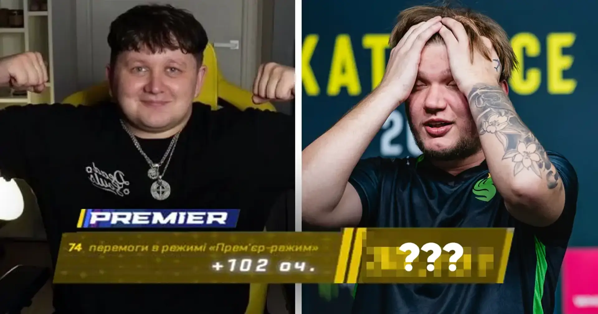 🤯 Лебіга показав свій рейтинг у прем’єр-режимі CS2. Більше, ніж у s1mple