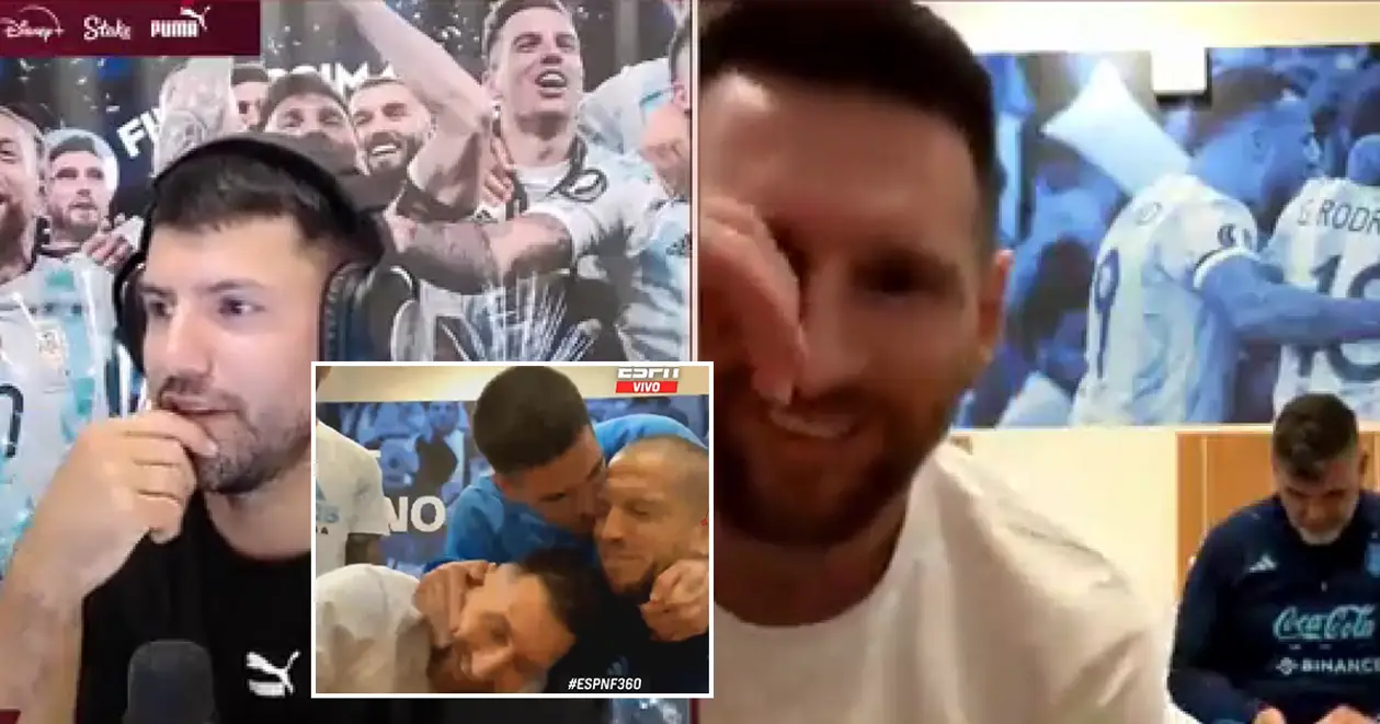 Сміх, поцілунки та трохи суму: Агуеро провів стрім з гравцями збірної Аргентини напередодні чвертьфіналу ЧС