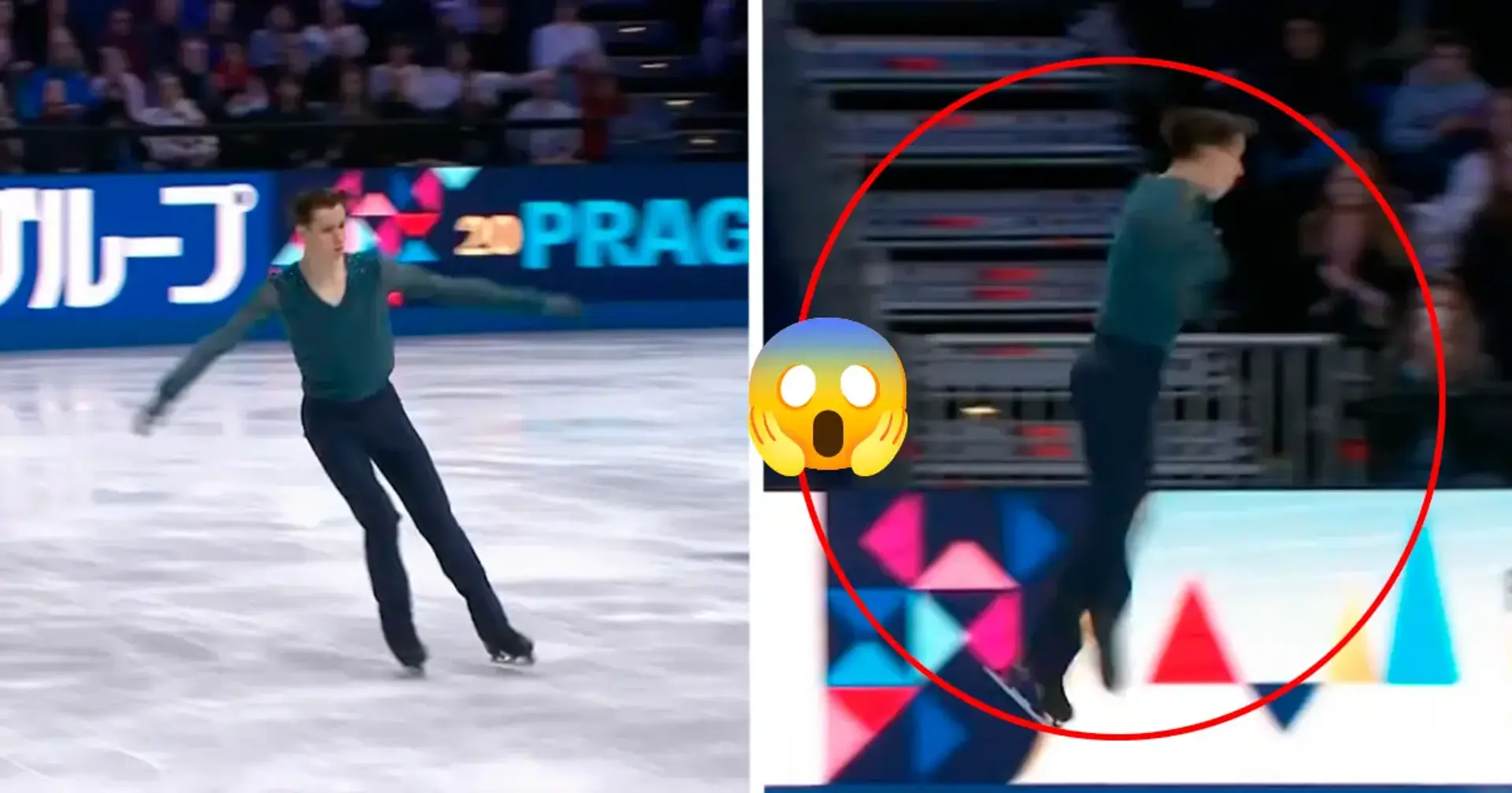 Є відео розкішного стрибка Мараска на ЧС з фігурного катання