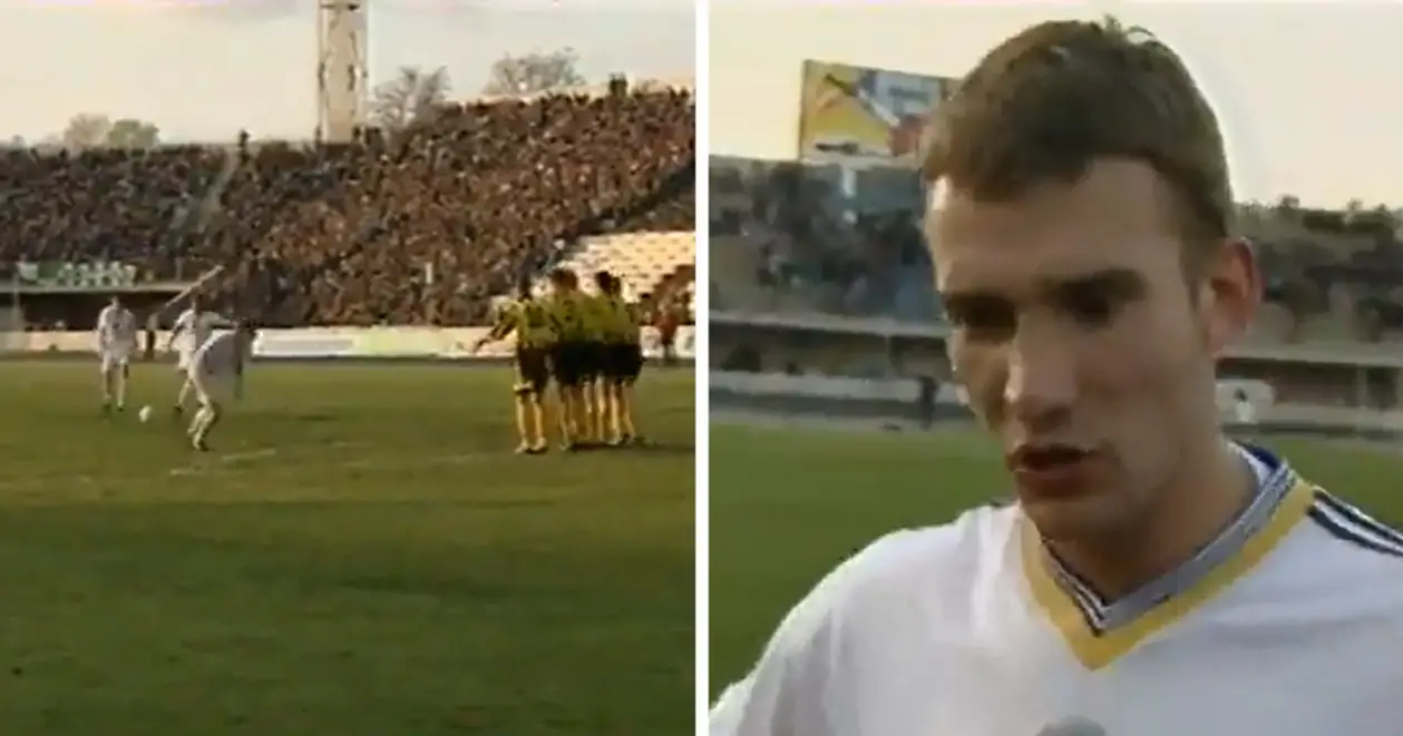 Как дубль молодого Шевченко принес победу «Динамо» над «Ворсклой» в 1999 году