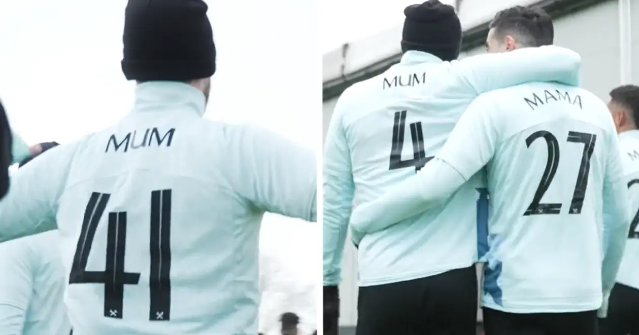 😍 Милота дня: гравці «Вест Гема» вийшли у футболках з написом жінок, яких поважають на різних мовах (ВІДЕО)