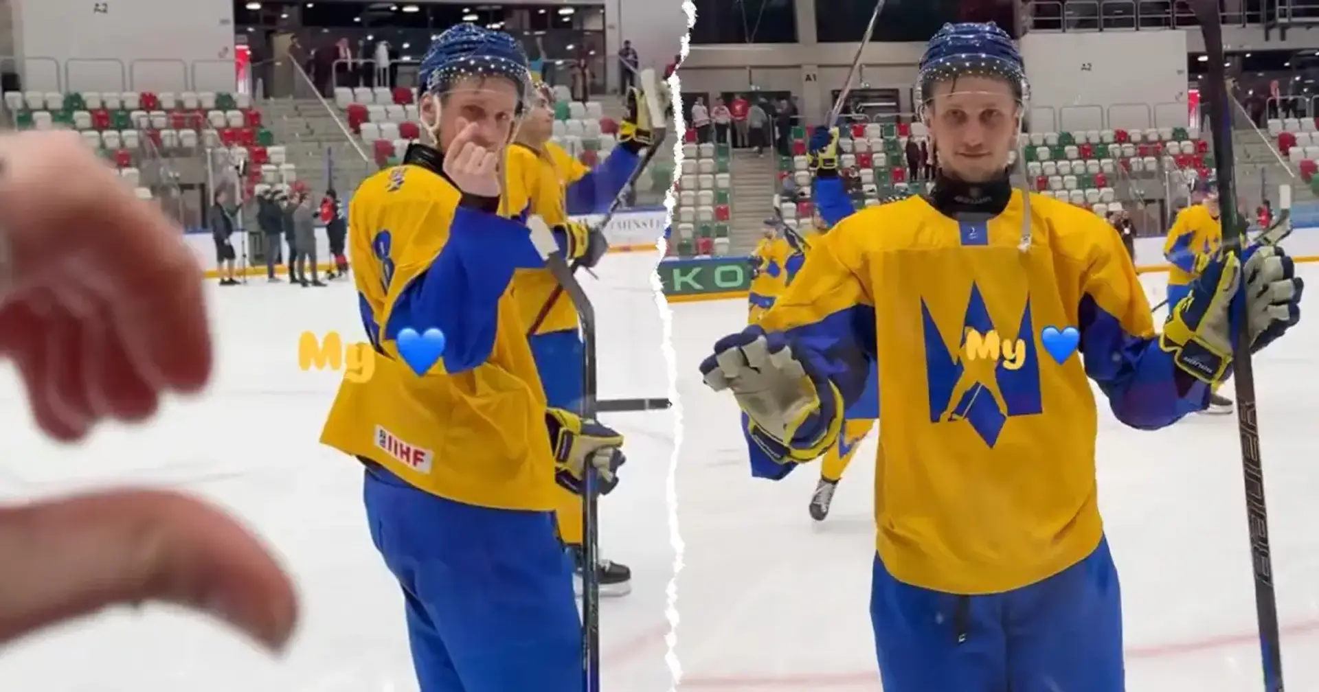 Так виглядає справжня підтримка: милота від нападника збірної України з хокею Олійника та його коханої