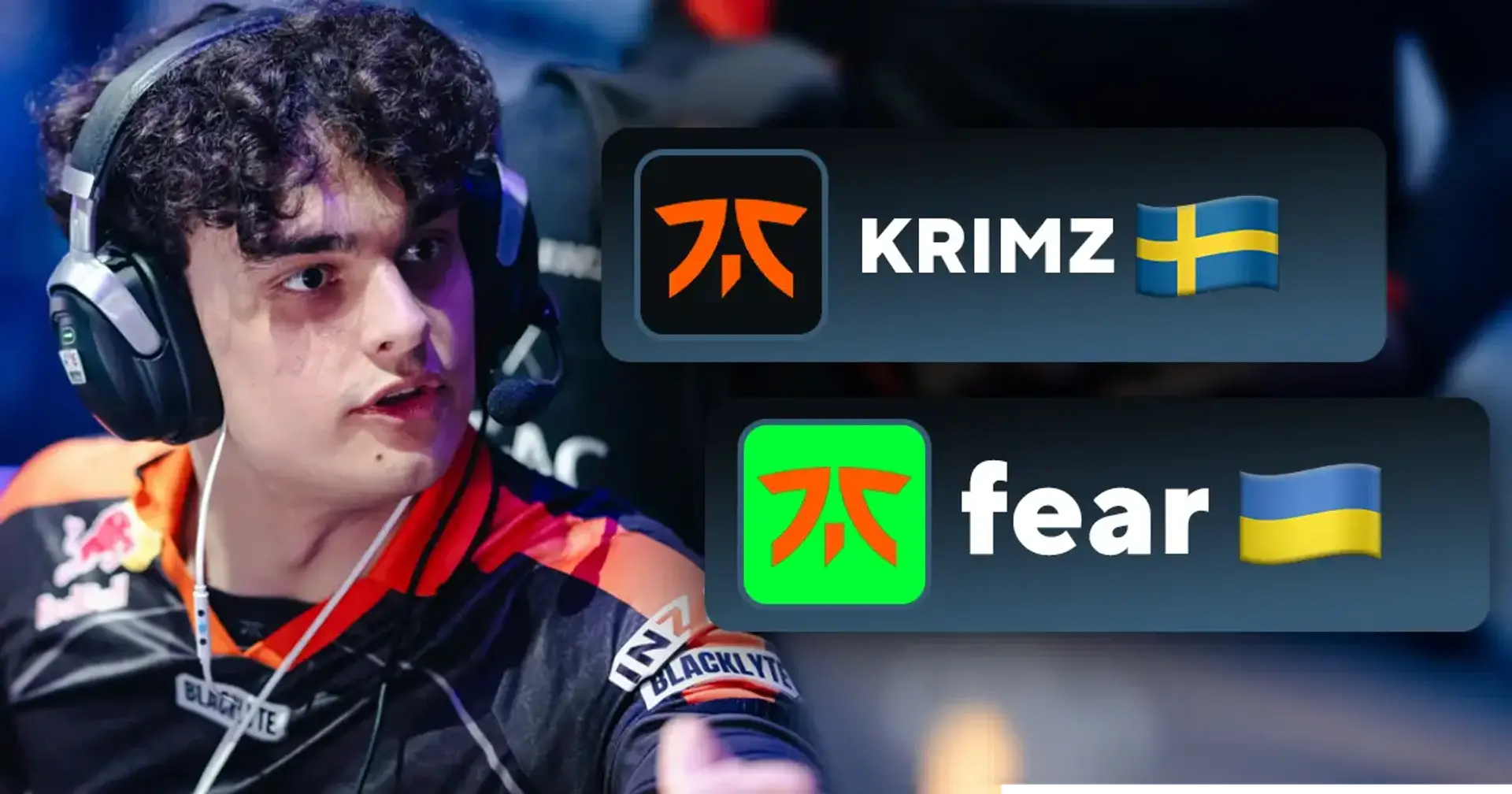 🤔 Українці у fnatic мають відмінні аватарки від решти гравців. І це не просто так