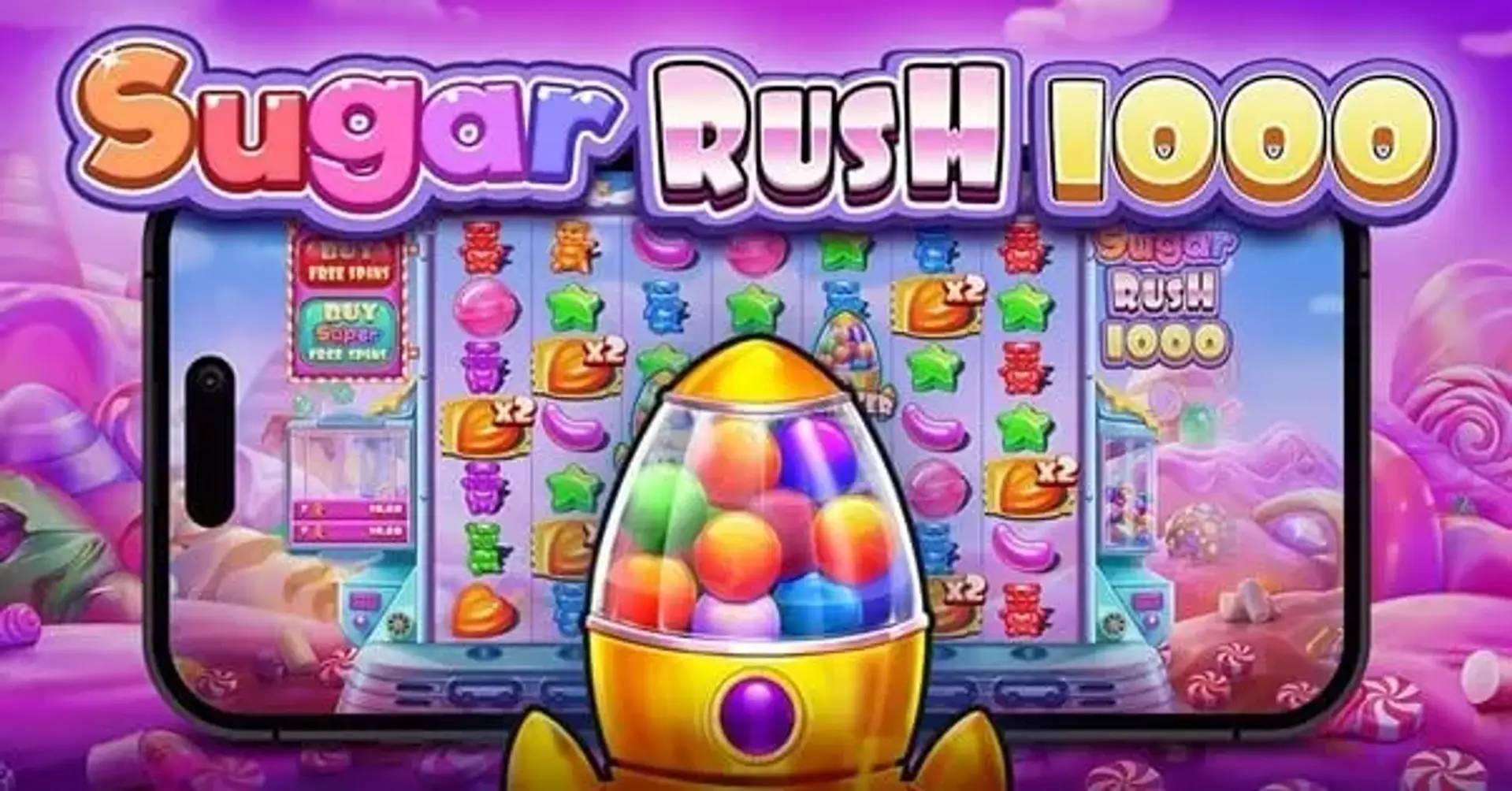 Огляд слота Sugar Rush 1000