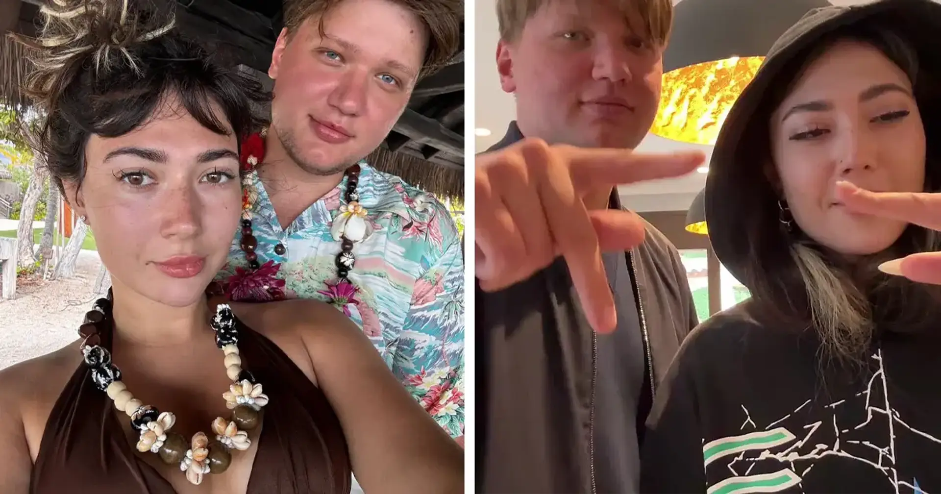 😐 s1mple відпочиває на Гаваях з російською стримеркою. У мережі їм приписують стосунки