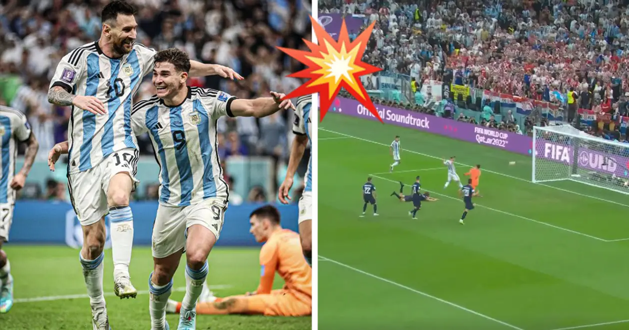 Аргентина швидко повела 2:0. Гол та зароблений пенальті на рахунку Альвареса (ВІДЕО)