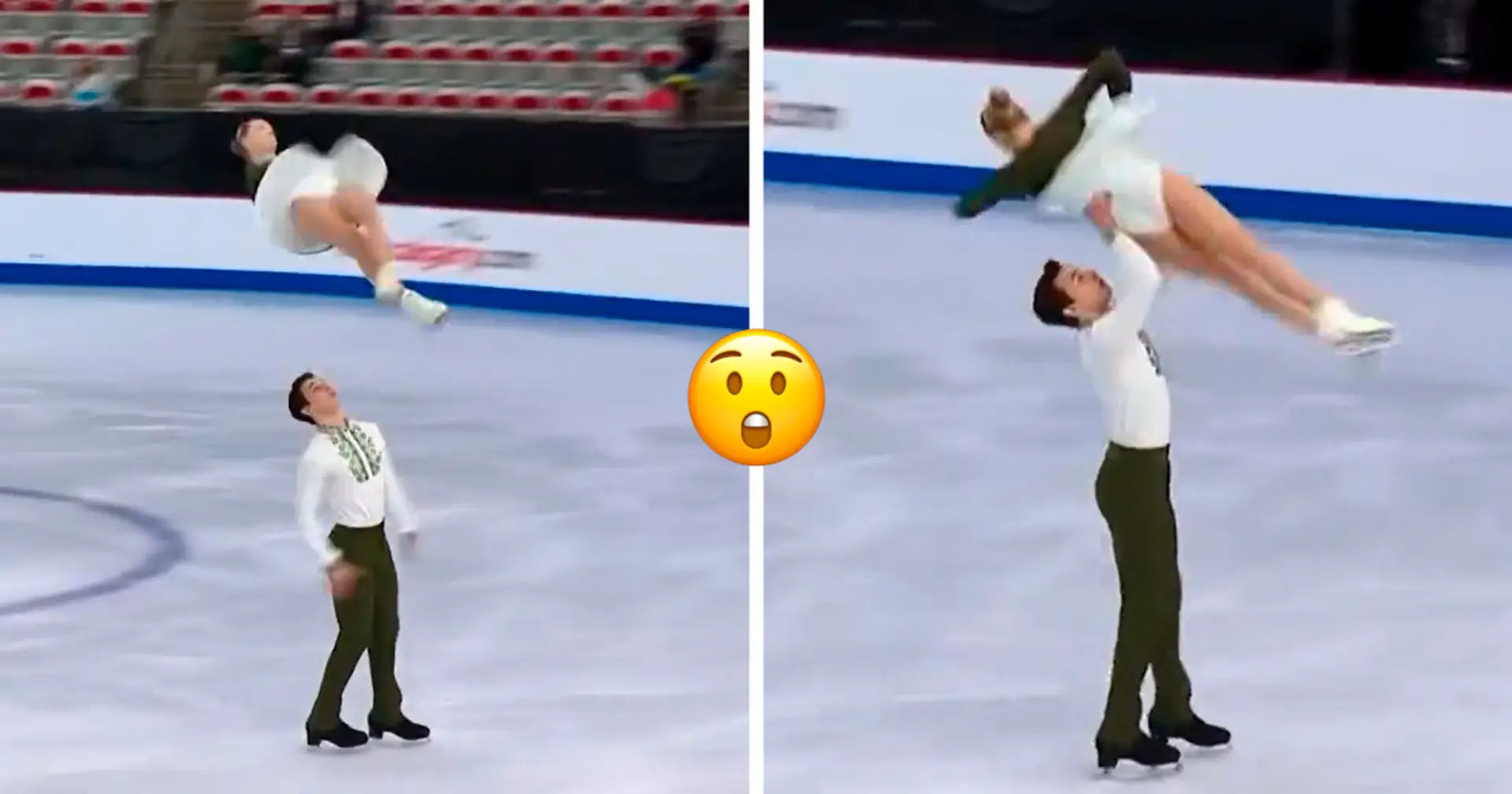 Крутий «triple twist» від Хобти та Сєрової на юніорському ЧС під пісню «Весна» від ВВ (+відео)