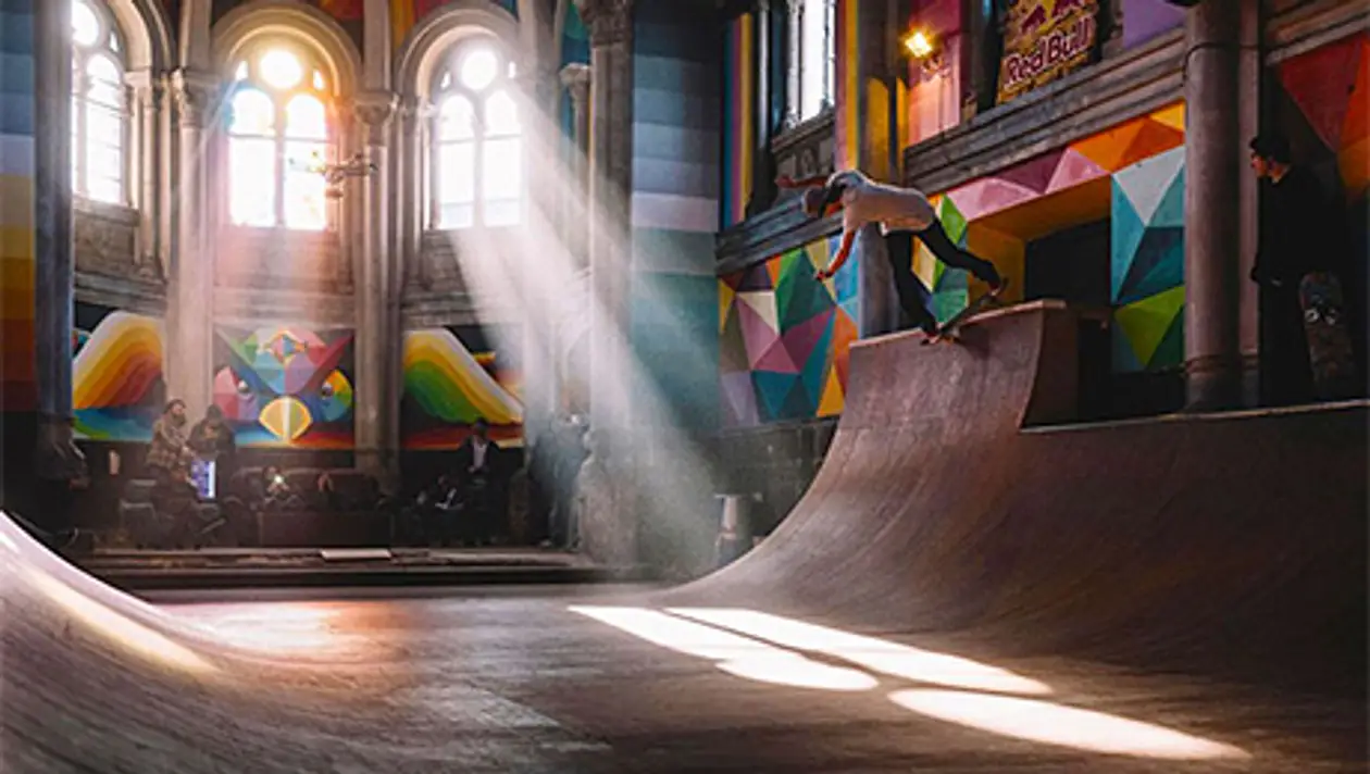 Как превратить заброшенную церковь в скейт-парк