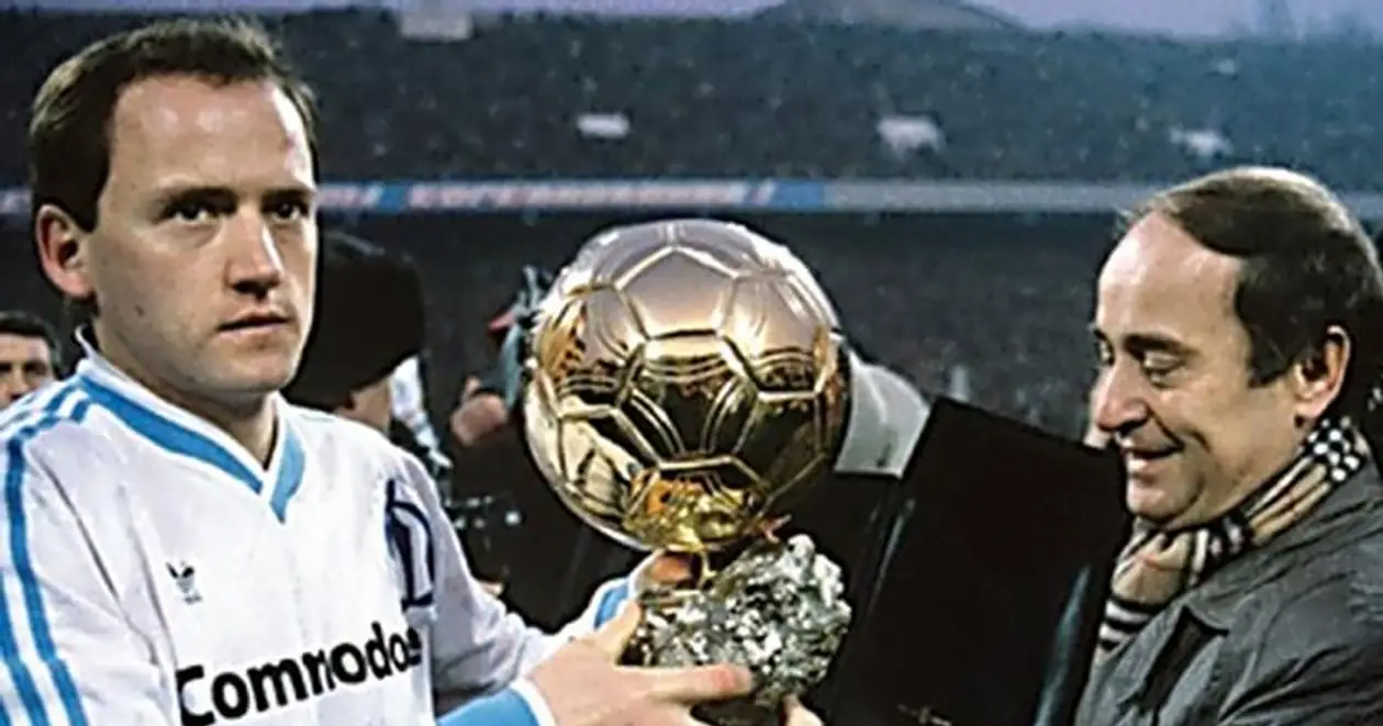 Ровно 33 года назад Игорю Беланову вручили «Золотой мяч». Вспоминаем, как это было