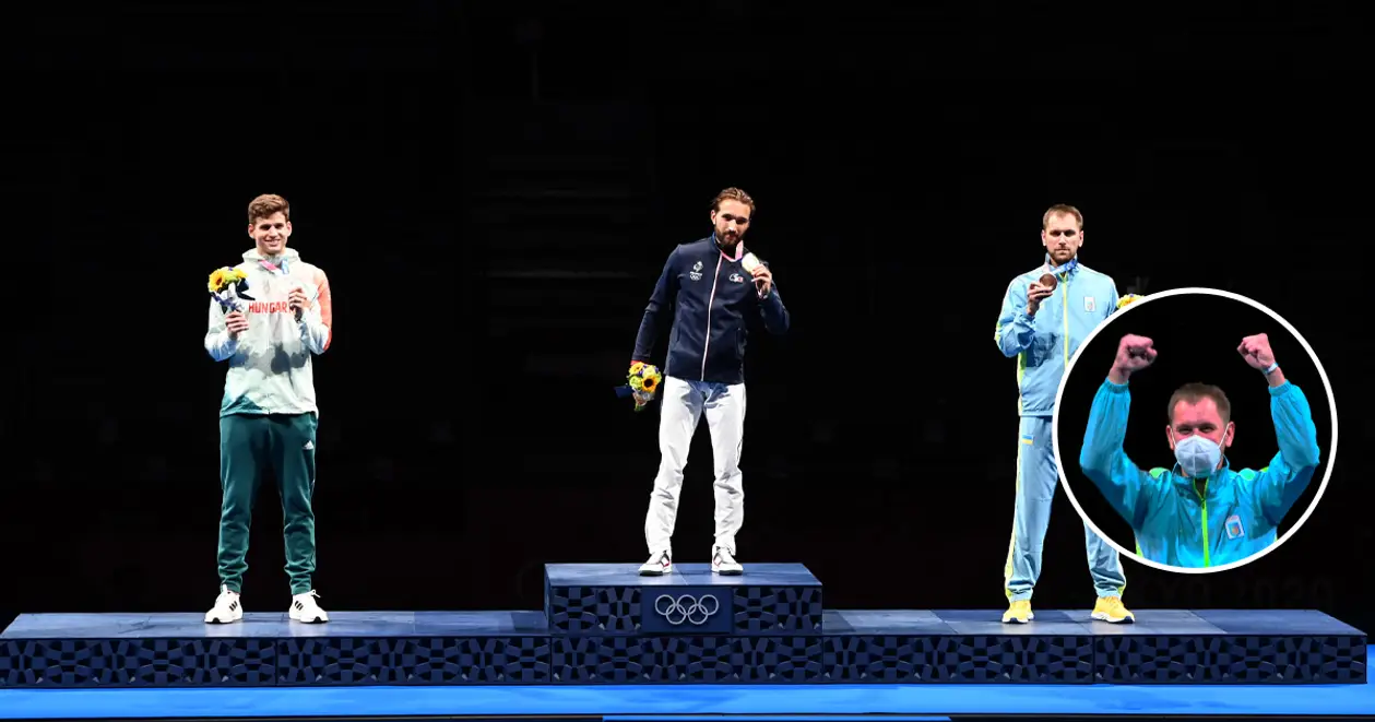 Фото награждения Рейзлина и искренние эмоции украинского спортсмена. Гордимся! 👏