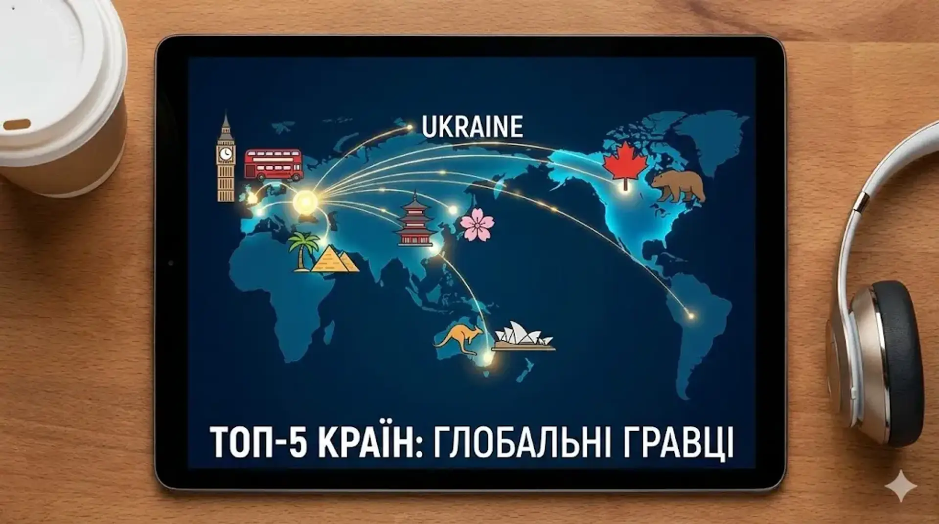 ТОП-5 країн, де українці грають в онлайн-казино