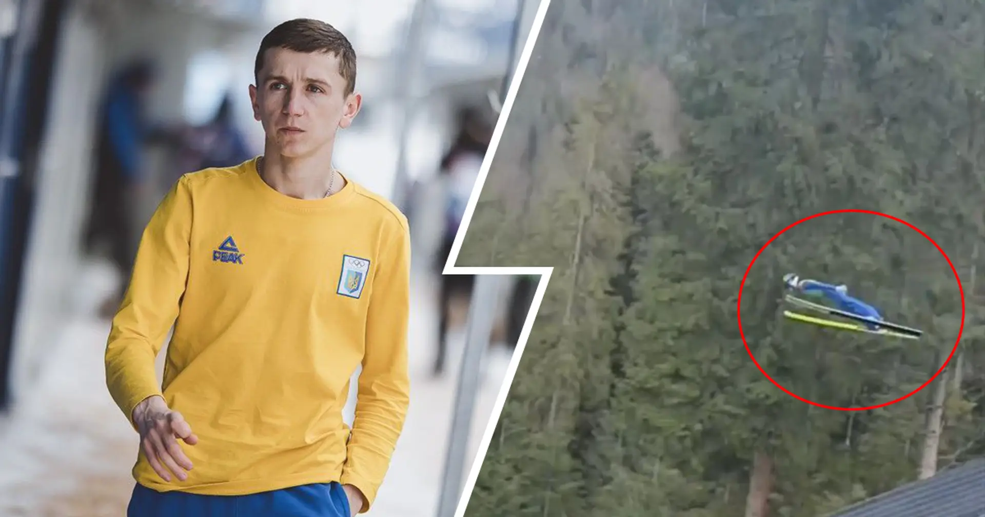Є відео рекордного стрибка Марусяка на трампліні у Ворохті. Хлопець продовжує показувати неймовірні результати цього сезону