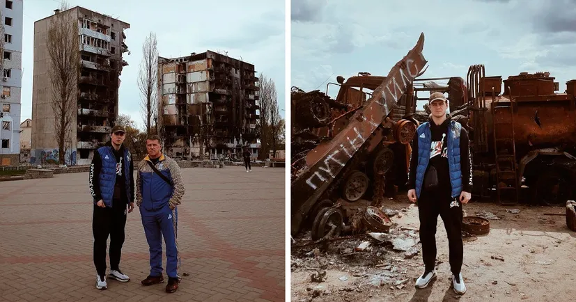 «Не забувайте, що відбувається в Україні». Владислав Гераскевич показав фото знищеної Бучі