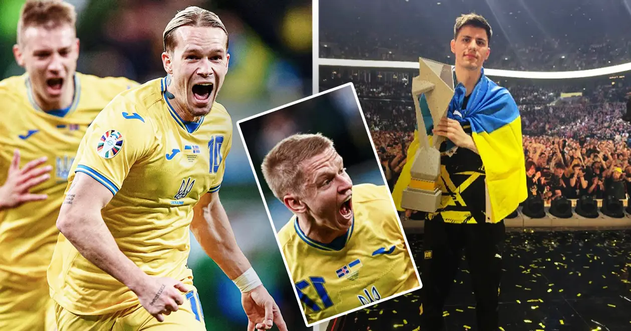 Лише погляньте, які топові фанати у b1t. Українські футболісти привітали кіберспортсмена з перемогою на мейджорі