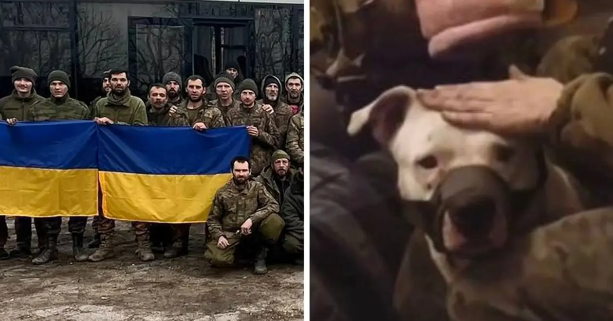Україна повернула 140 військових з російського полону. А також пса з Азовсталі