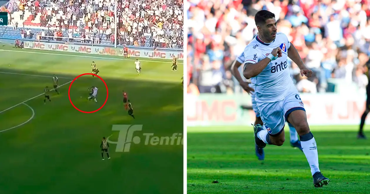 Суарес забив феноменальний гол в уругвайському дербі. Зарядив метрів з 20 у дальній кут