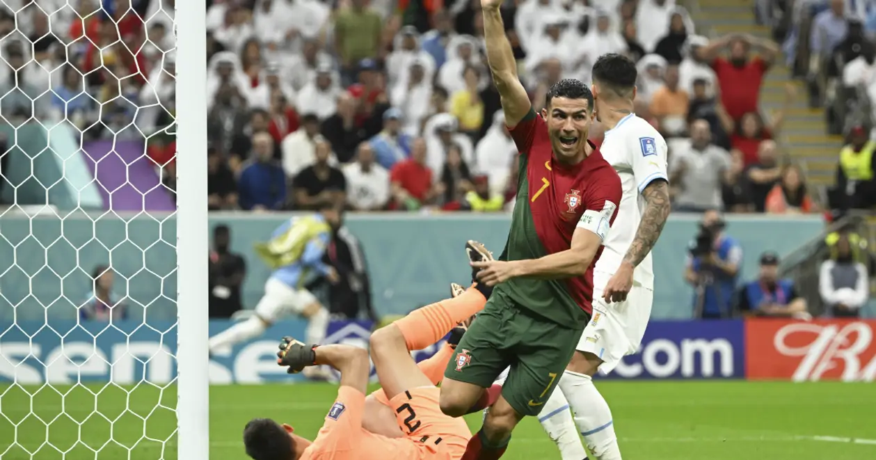 Федерація футболу Португалії вимагає записати перший гол Уругваю на Роналду. Які ще голи насправді належать йому