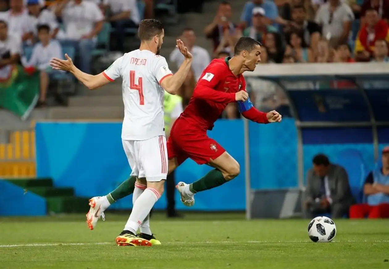 Дикая ничья Испании и Португалии: Роналду забил три!!!
