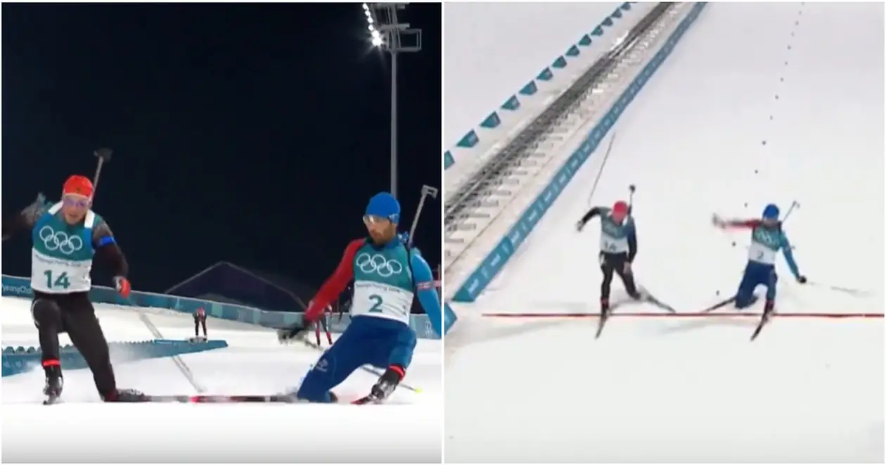 😱 Невероятный финиш Фуркада и Шемпа за золото Олимпиады-2018. Все решили несчастные сантиметры