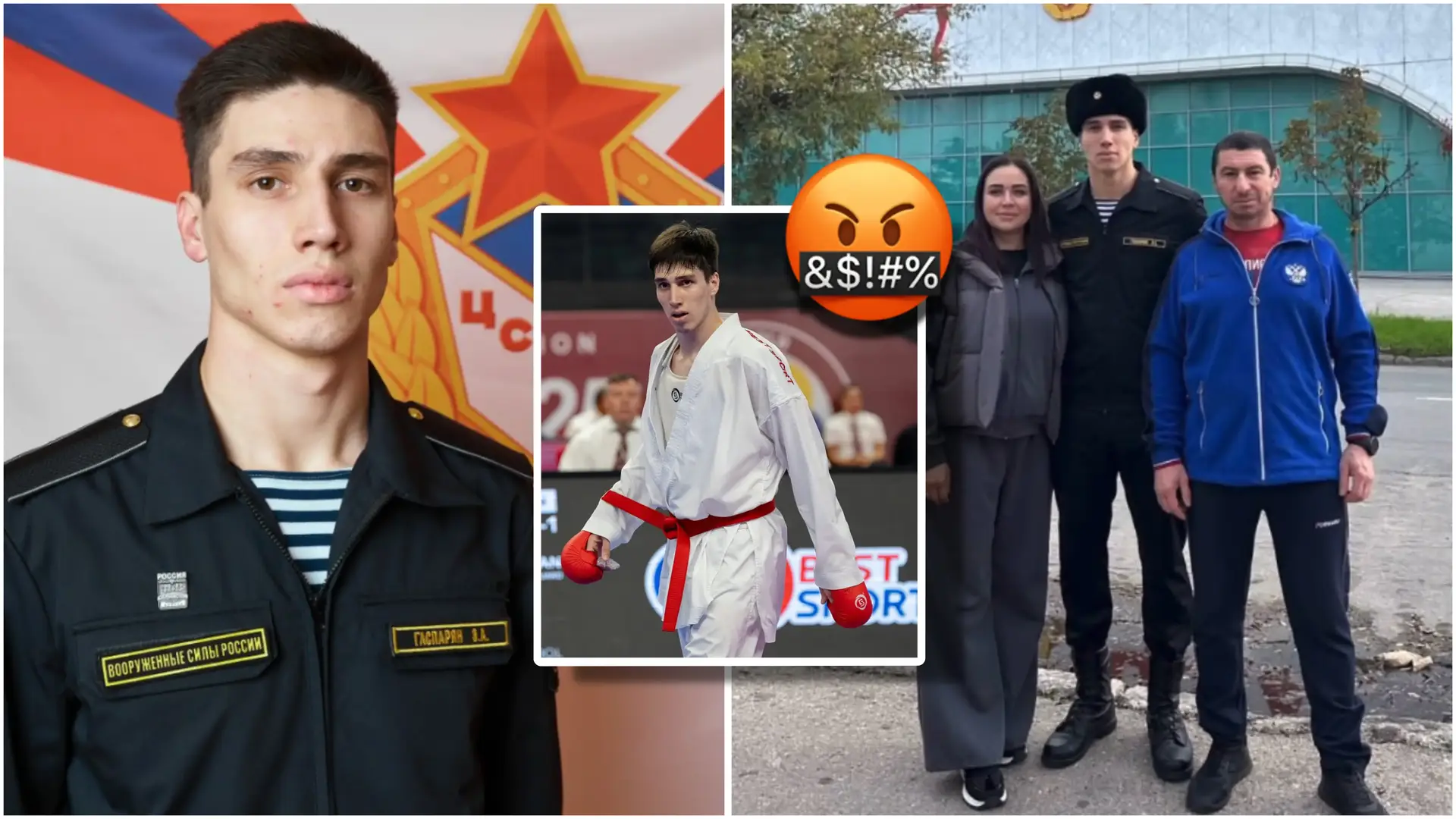 "Нейтральний" каратист Гаспарян проходив військову службу в окупованому Криму