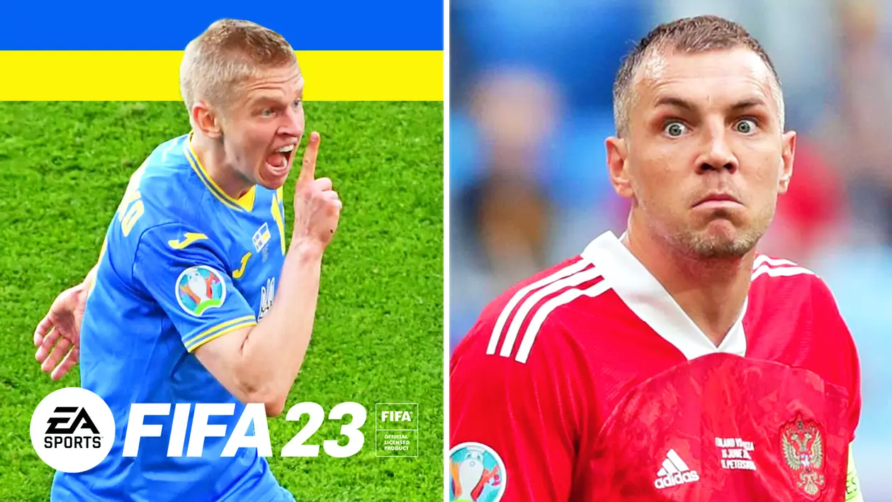 Солідарні з Україною 💙💛 В FIFA 23 не буде збірної росії та російських клубів