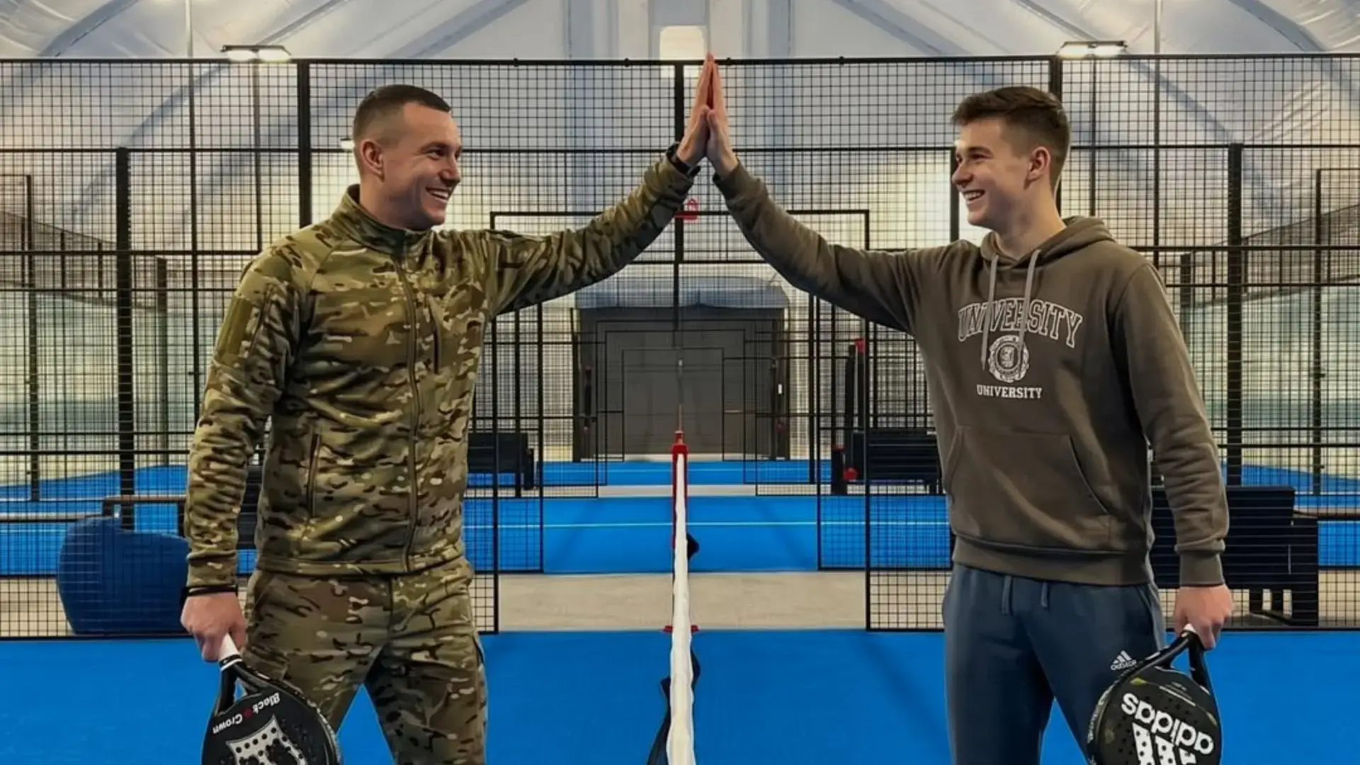 Racket Sports Park Kyiv запустив соціальну ініціативу з оренди падел-кортів за 1 грн для військових та родин загиблих