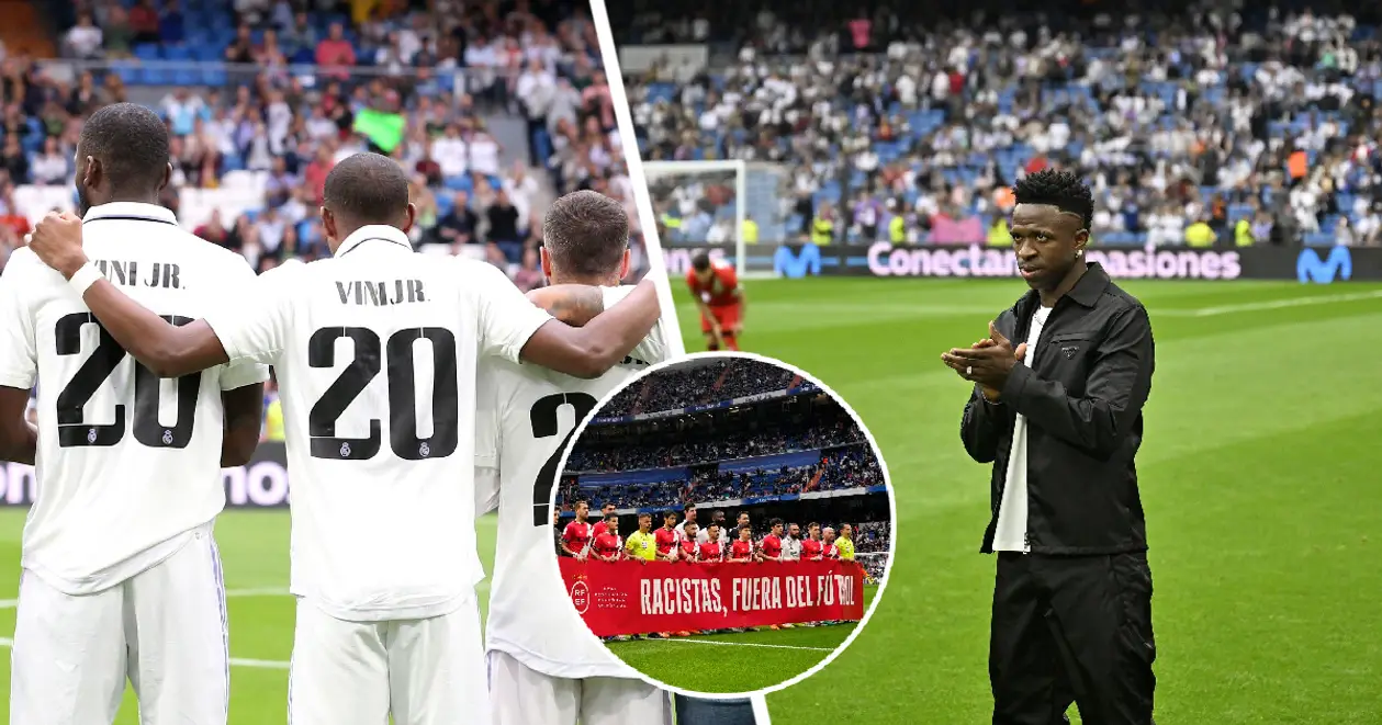 🙌🏻❤️ Гравці «Реала» підтримали Вінісіуса на матчі проти «Райо Вальєкано» (ФОТО)