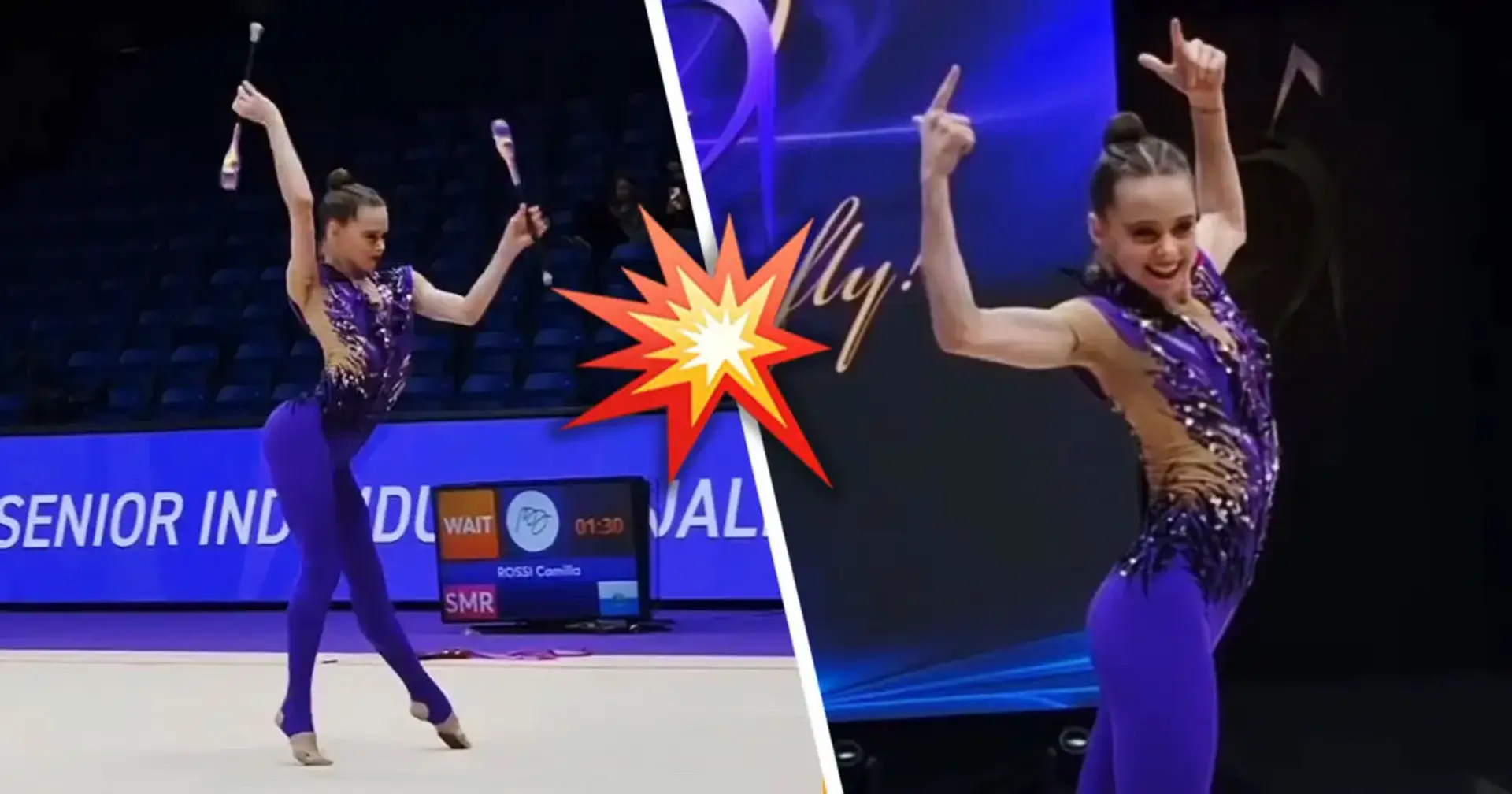Вогняний виступ Онофрійчук на чемпіонаті Європи: українка майстерно запалила з булавами