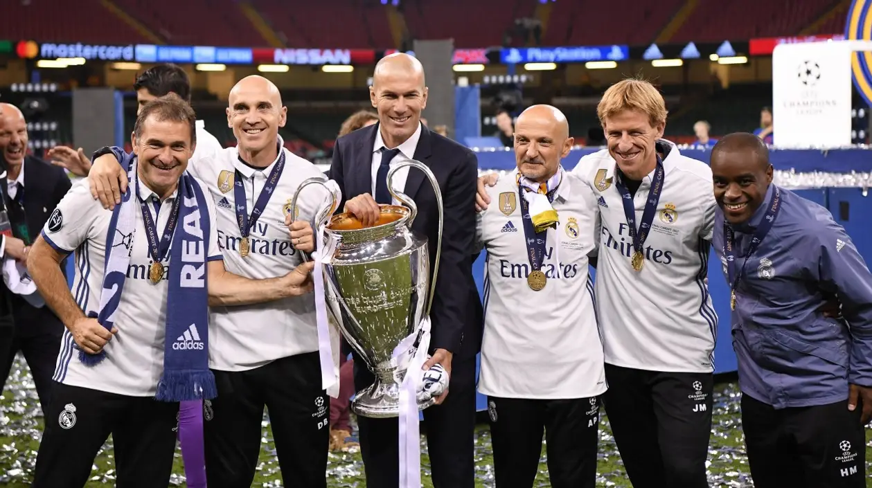Зидан собрал роскошную коллекцию трофеев с «Реалом»