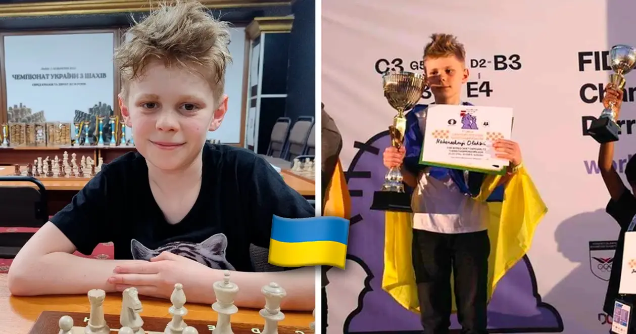 Обіграв «нейтрального» росіянина. 10-річний шахіст з України виграв чемпіонат світу