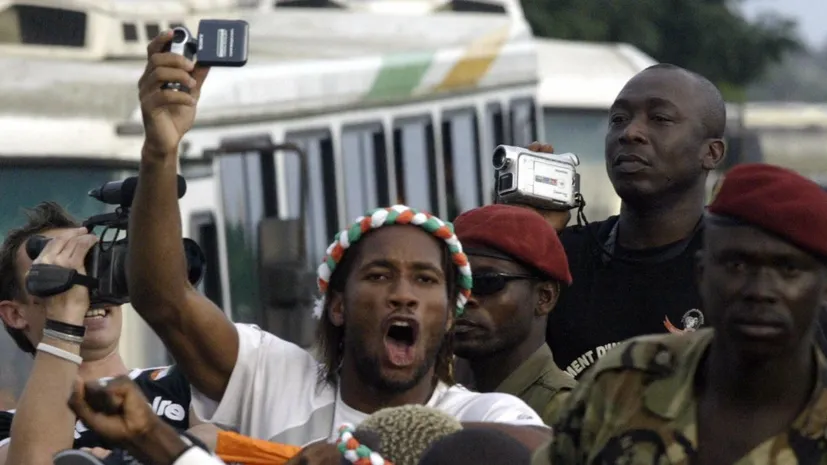 Когда-то Дрогба остановил войну в Кот-д’Ивуаре. Сборная впервые пробилась на ЧМ, а Дидье задвинул мощную речь