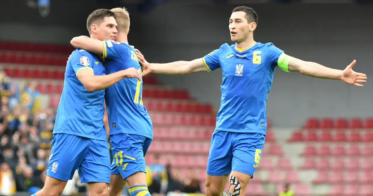 Україна здолала Північну Македонію завдяки дальнім ударам Судакова та Караваєва – 2:0