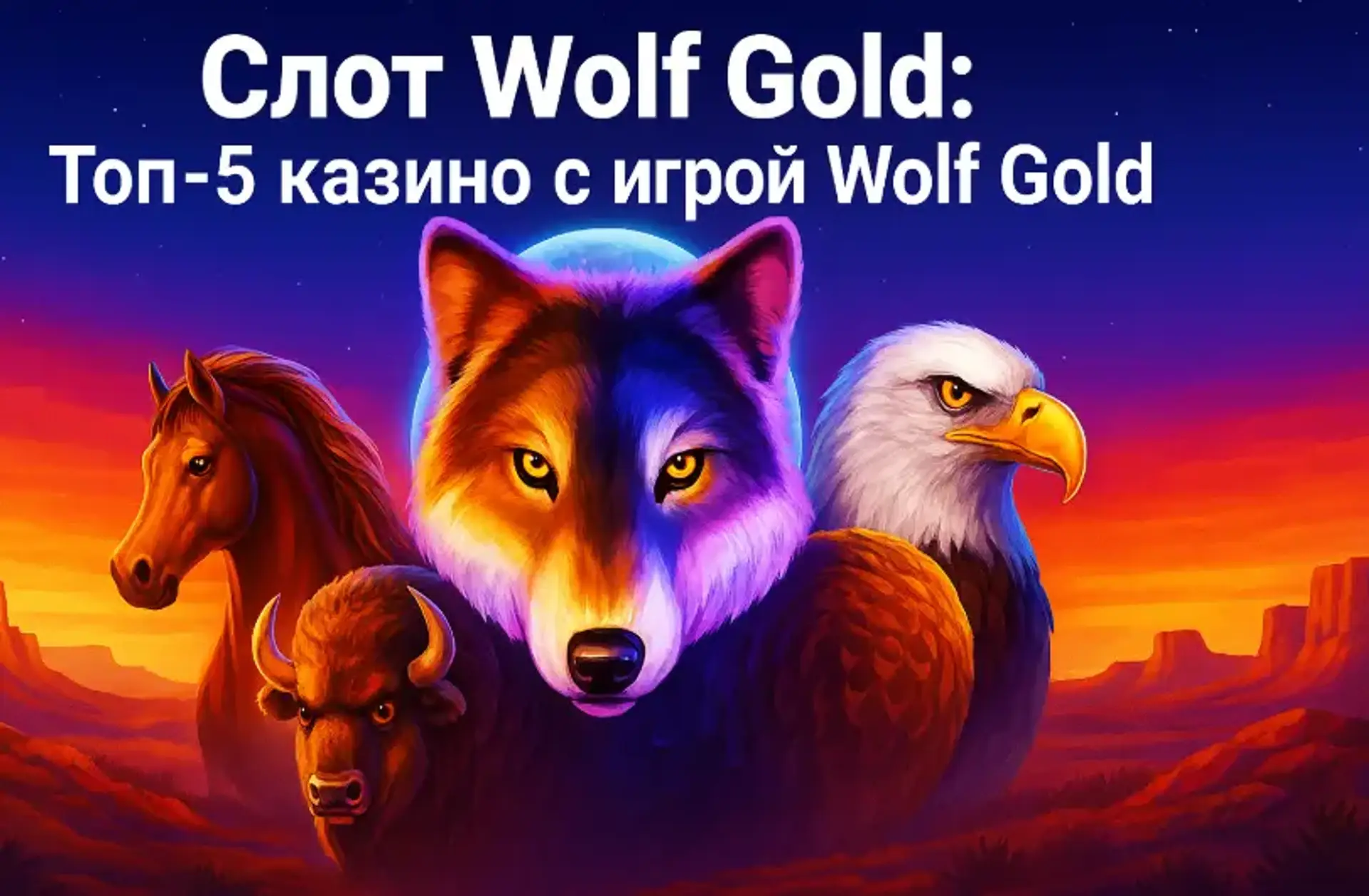 Слот Wolf Gold: Топ-5 казино з грою Wolf gold
