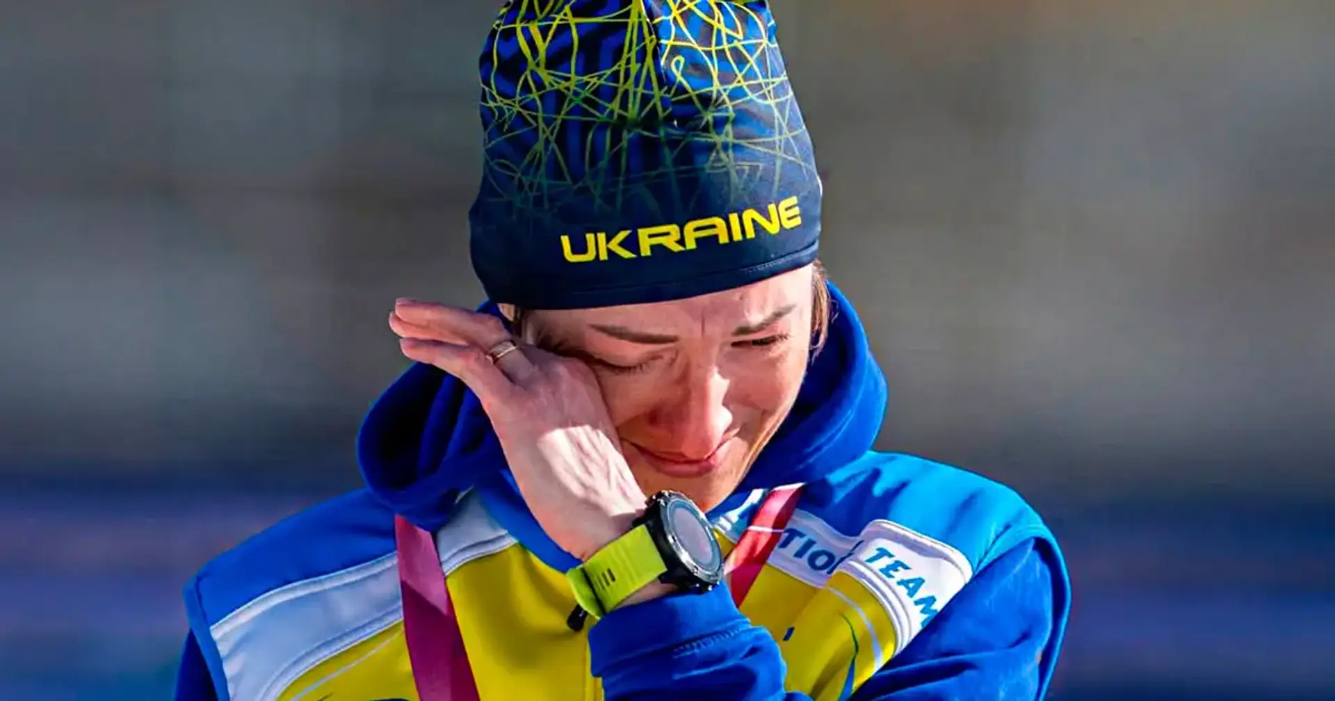 Емоційна реакція Кононової на першу за 12 років перемогу в біатлоні на Паралімпійських іграх