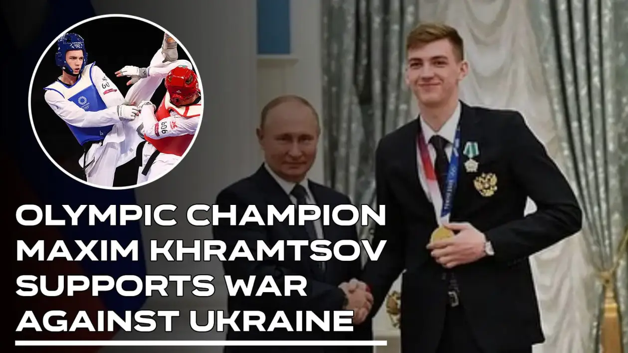 Як олімпійський чемпіон Храмцов підтримує війну. Відео з англ. субтитрами для міжнародної аудиторії