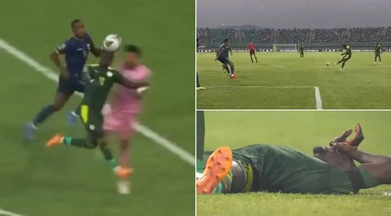 Мане получил травму в матче Кубка Африки, но продолжил игру и забил гол