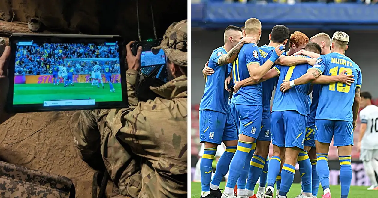 🙌 Головна підтримка нашої збірної: військові дивилися матч України проти Північної Македонії