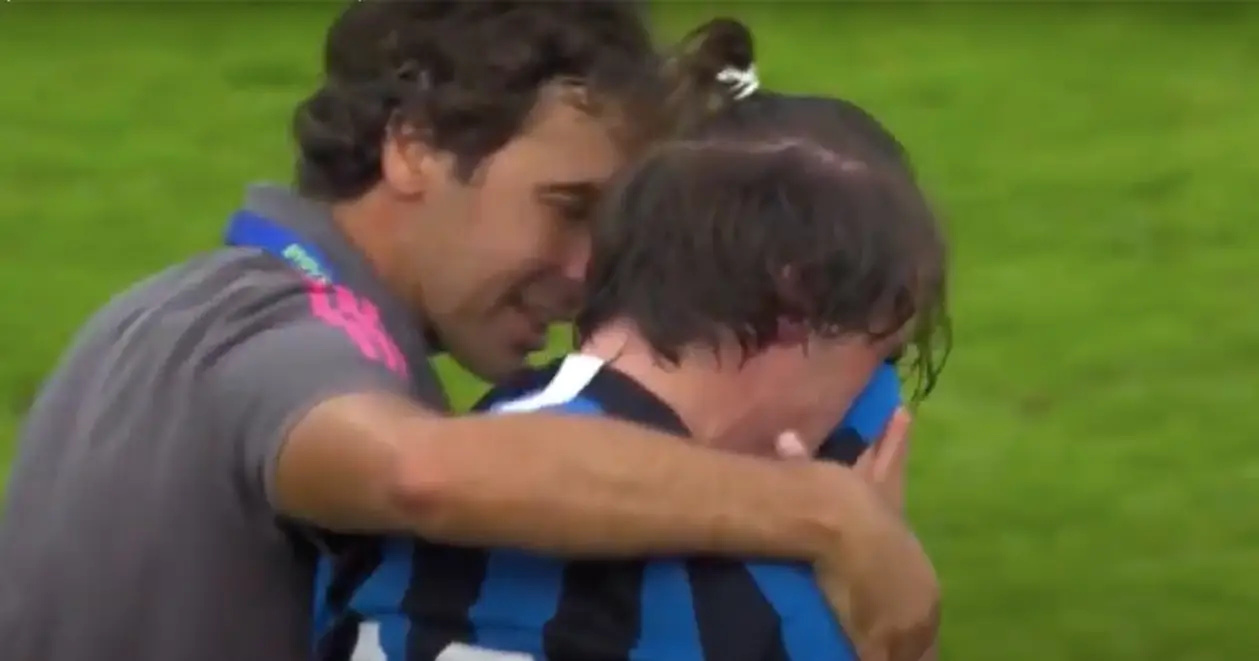 Видео дня. Рауль успокаивает игрока молодежного «Интера» после выноса от «Реала»