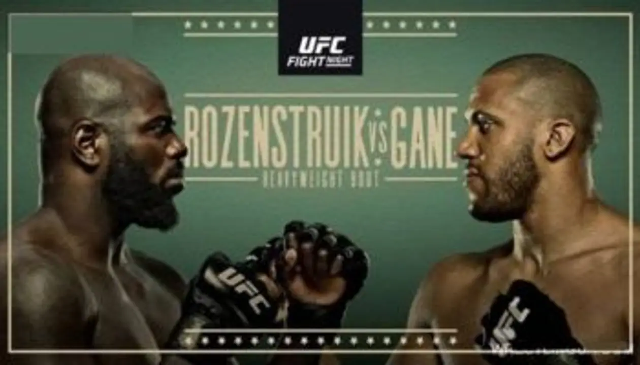 Прямая трансляция UFC Fight Night 186: Розенстрайк - Гейн
