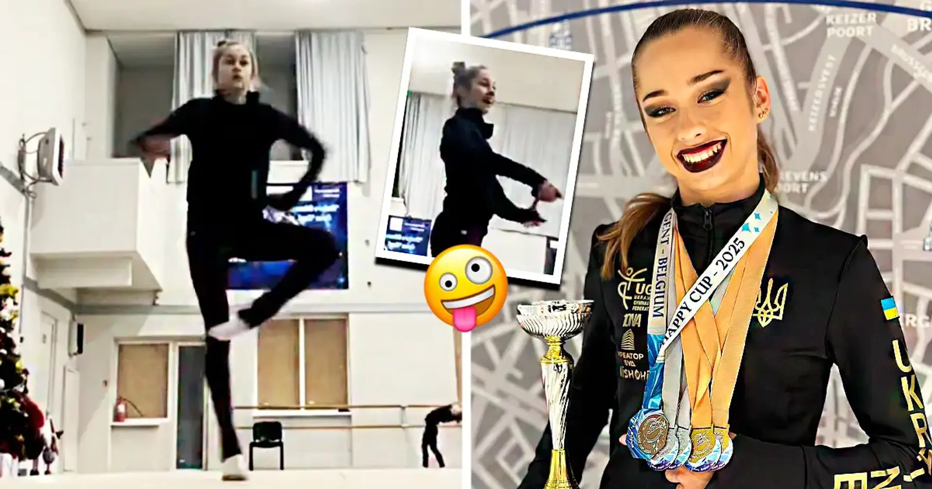 14-річна українська гімнастка скрутила рекордну кількість фуете – реакція Чубарової безцінна