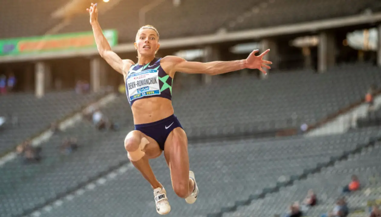 Победный прыжок Марины Бех-Романчук в Германии. Браво!